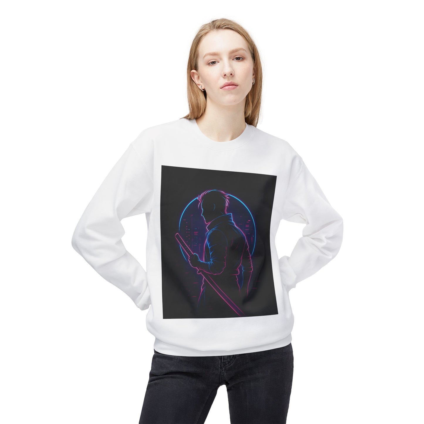 Unisex Midweight Softstyle Fleece Crewneck Sweatshirt